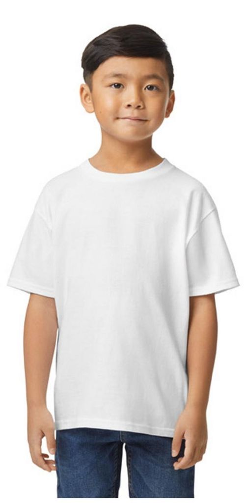 Gildan - "Softstyle" T-Shirt für Kinder FK2500 (XS) (Weiß)
