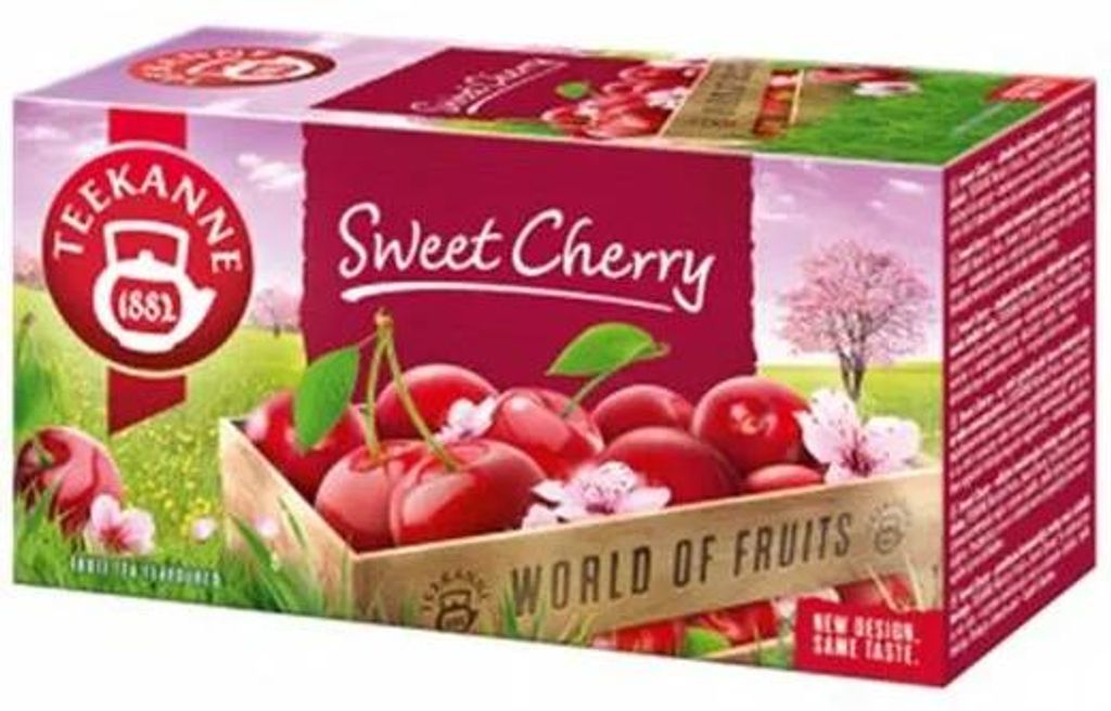 Ovocný čaj, 20x2,5 g, TEEKANNE, sladká čerešňa Obrázok produktu 