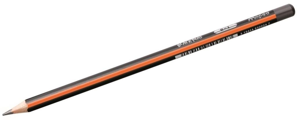 Maped Black'Peps, B, Čierna, Oranžová, 12 kusov Obrázok produktu 