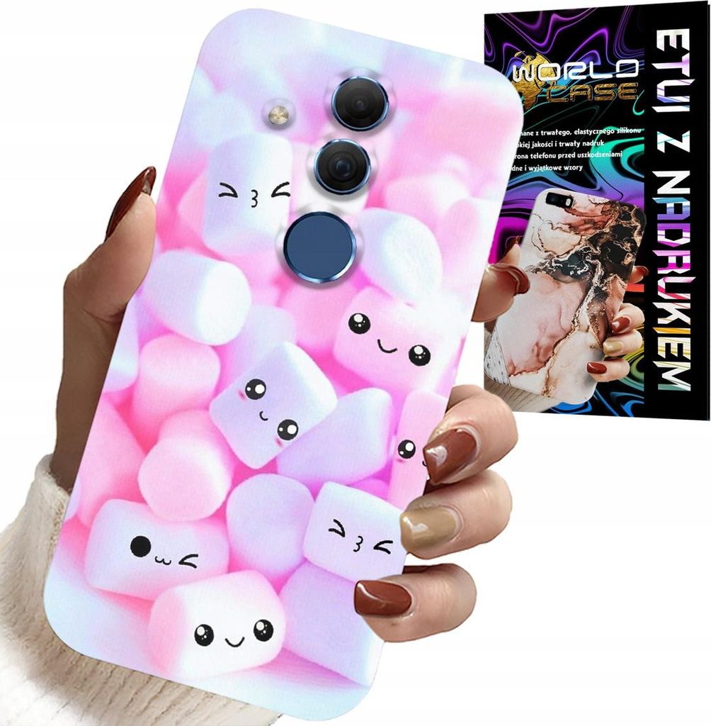 Hülle Für Huawei Mate 20 Lite - Süsses Marshmallow-Muster, Hülle, Rückseite