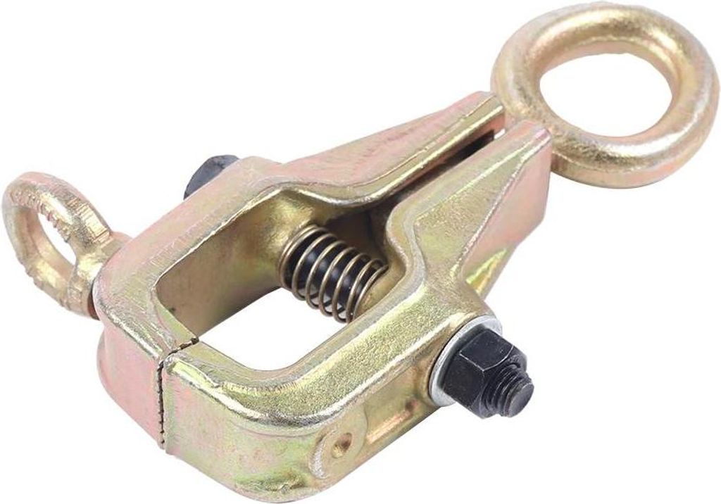 Karosserie-Zugklemme - Selbstklemmend - 5 t - 22×8,5 cm - 45# Stahl - Für Nichtmetalle
