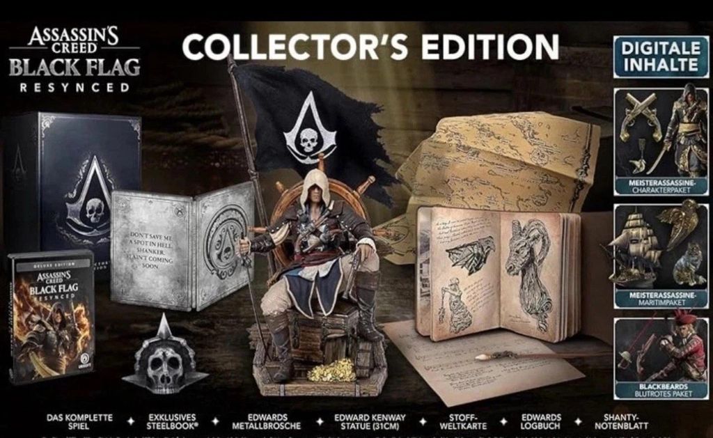Ubisoft Assassin's Creed Black Flag Resynced, PlayStation Produktbild 