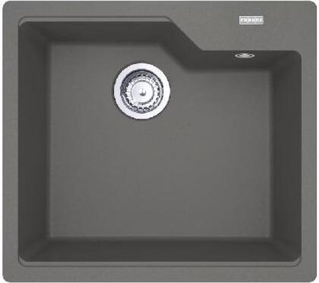 Franke Urban - Fragranit Küchenspüle UBG 610-56, 560x500 mm, grauer Stein 114.0700.070