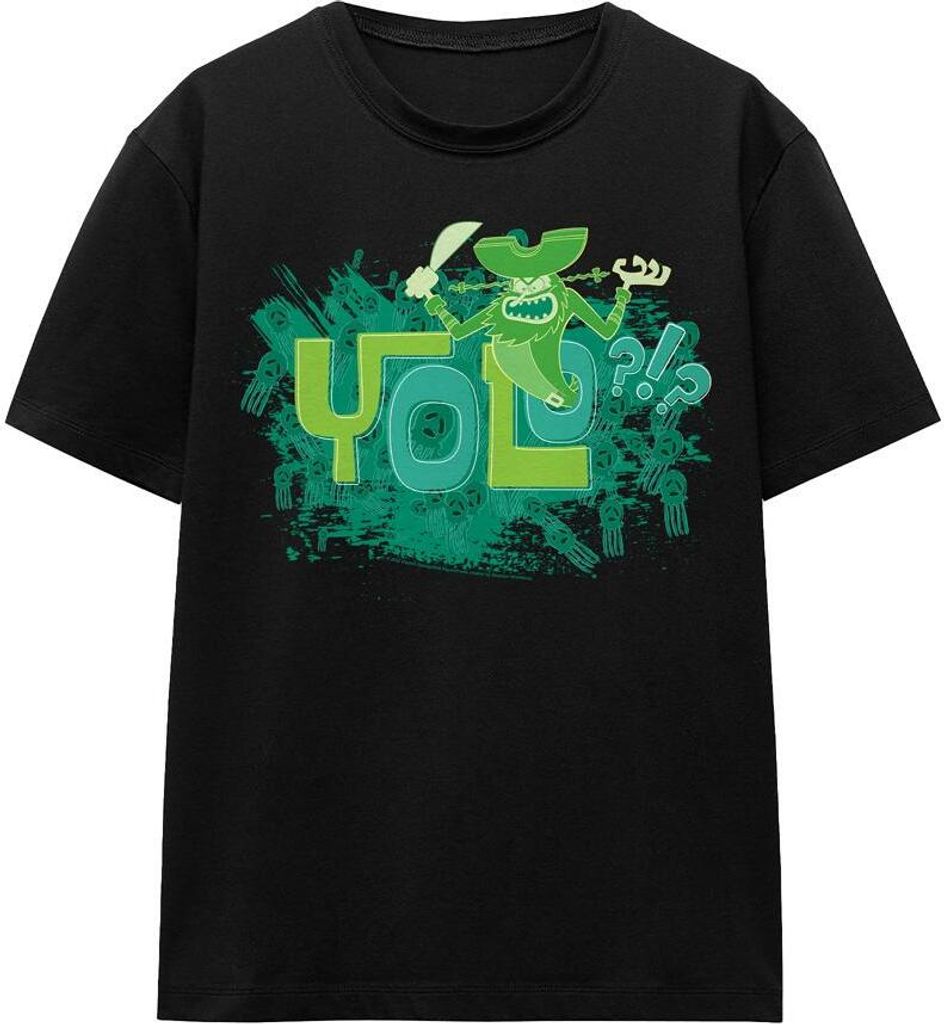 SpongeBob SquarePants - "Yolo?!?" T-Shirt für Herren/Damen Uni TV16029 (M) (Schwarz)