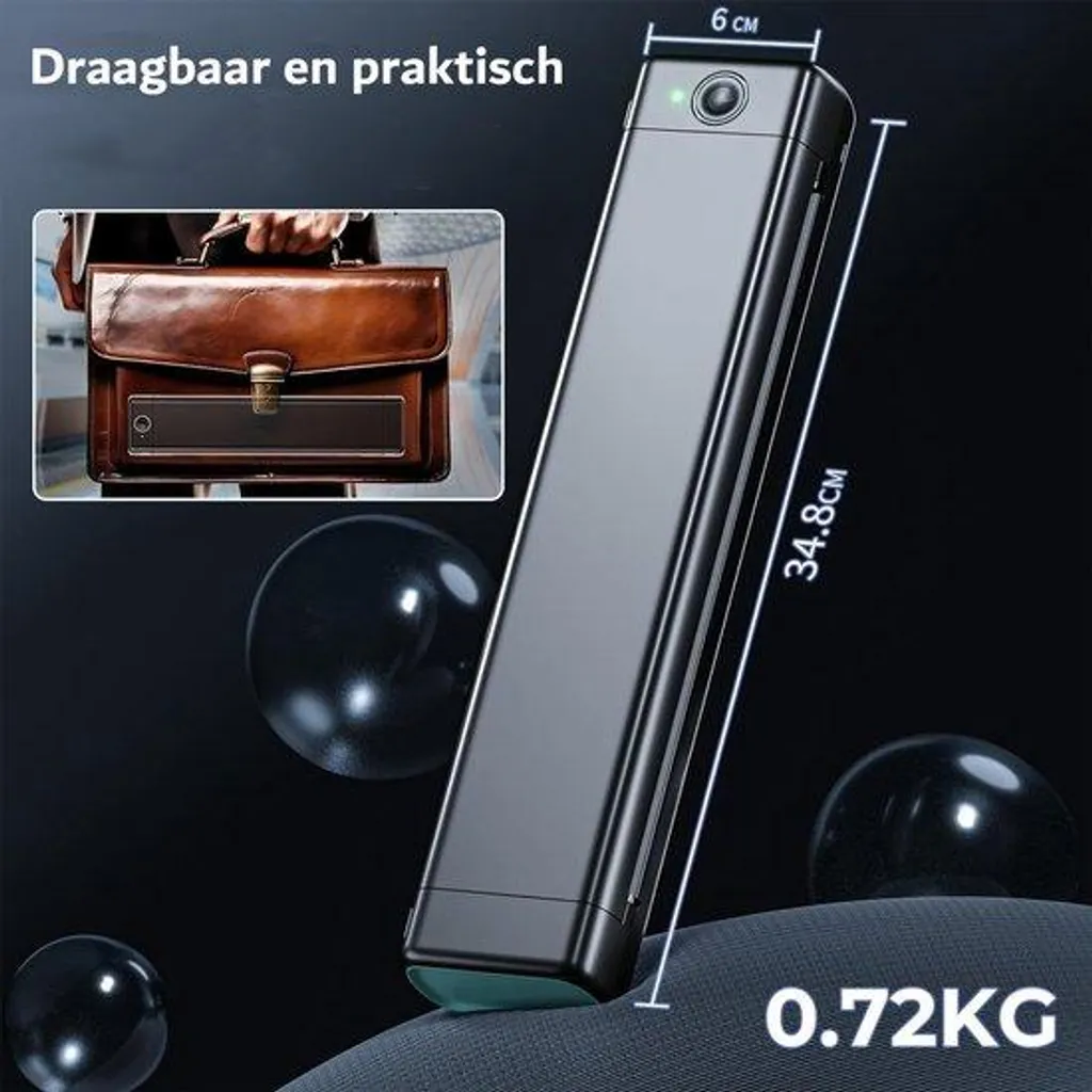 Imprimante de poche pour voyages d'affaires - Sans fil 203 dpi Pro
