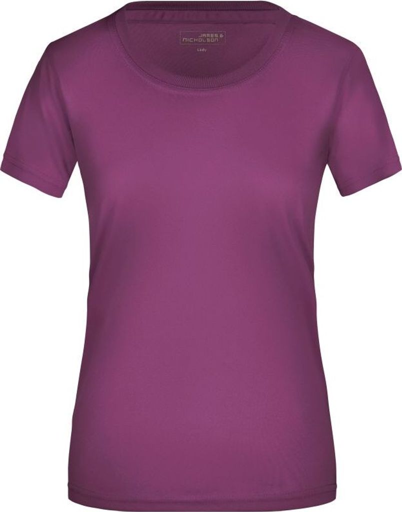 Funktions T-Shirt für Freizeit und Sport purple, Gr. S Produktbild 
