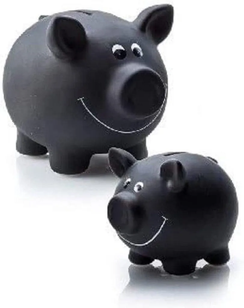 Tirelire cochon décorative en céramique 9,5 cm idéale pour enfant