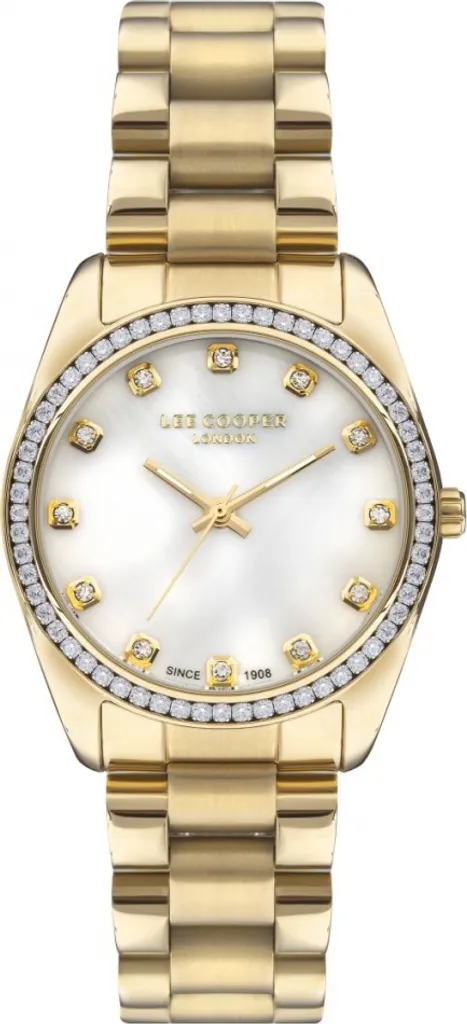 Montre-bracelet Femme Dorée Lee Cooper LC07478.220 Style Chic et Moderne