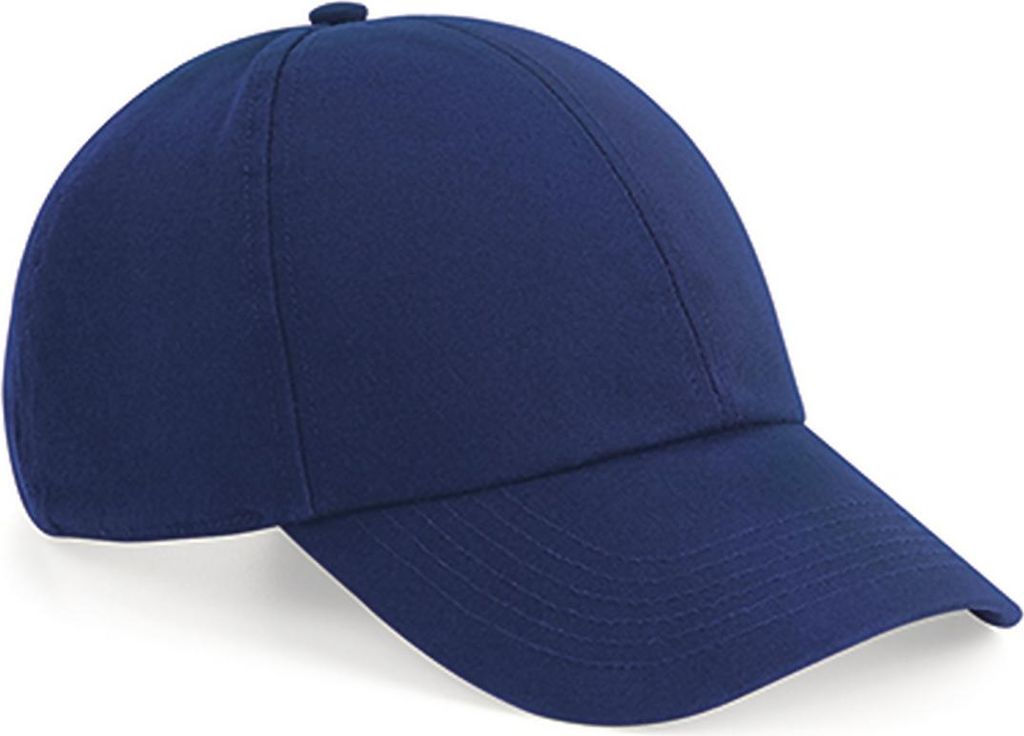 Beechfield B54N | Organic Baumwolle 6 Panel Cap - Low Profile - Farbe: Oxford Navy - Größe: One Size