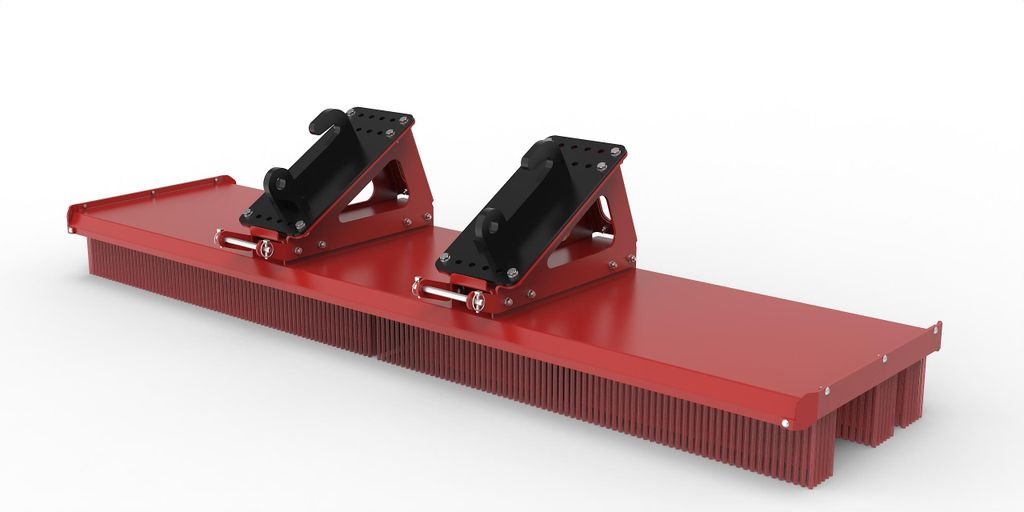 Joma-Tech Blockbesen proLine mit Knikmops Aufnahme in 3000 mm