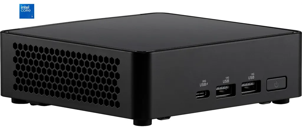 Ordinateur Ultra Compact Asus NUC 14 Pro Intel Core 3 RPL-R 25W Efficace