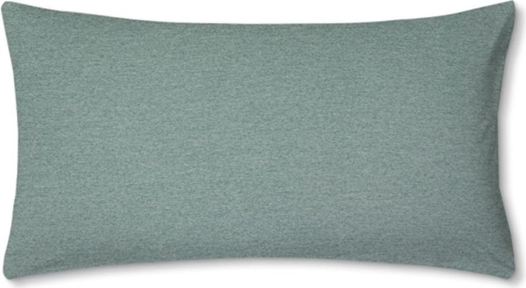 Estella Atelier Mako-Interlock-Jersey TAKOMA Kissenbezug einzeln Farbe mint Größe 40x80 cm