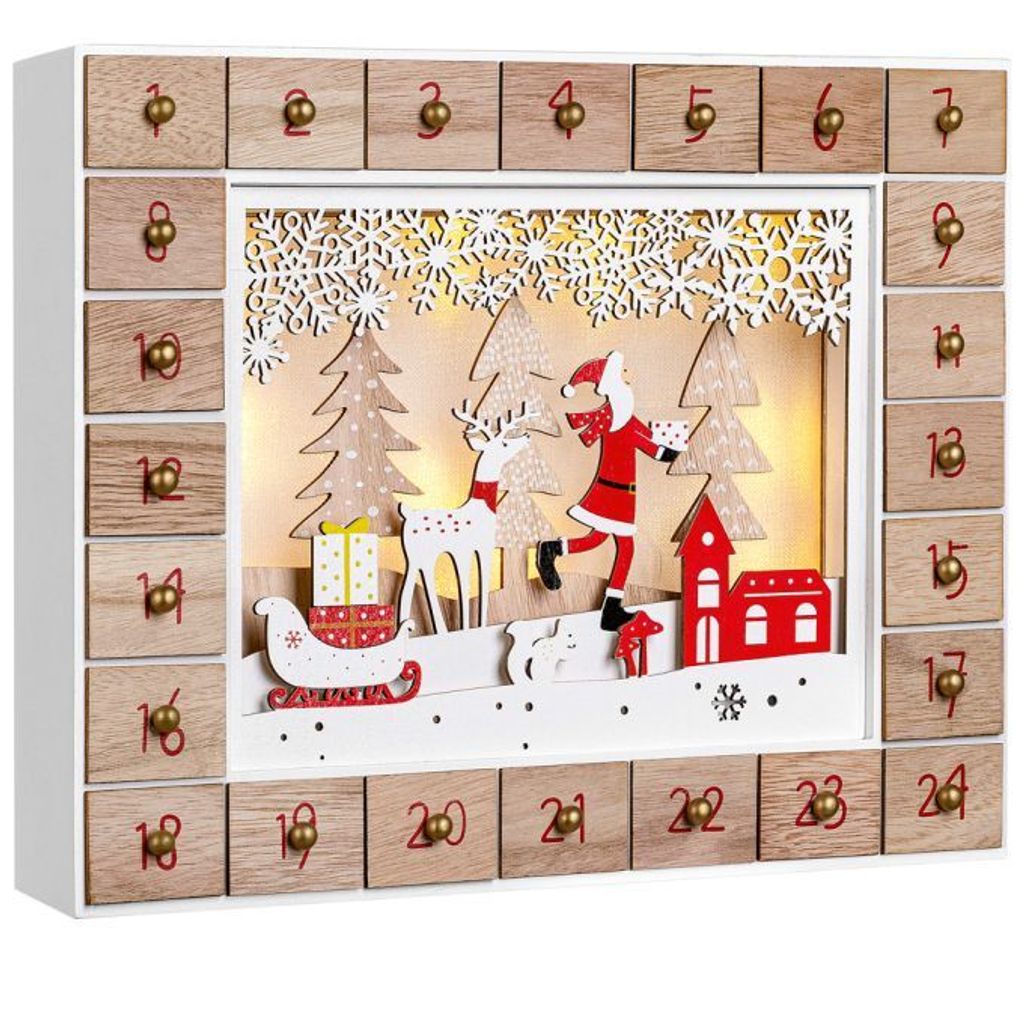 SPIELWERK® Adventskalender zum selbst Befüllen Nachhaltig Produktbild 