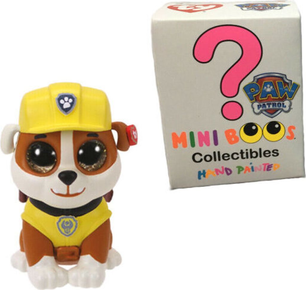 TY Mini Boos Collectables - Paw Patrol Sammelfiguren - Figur Rubble