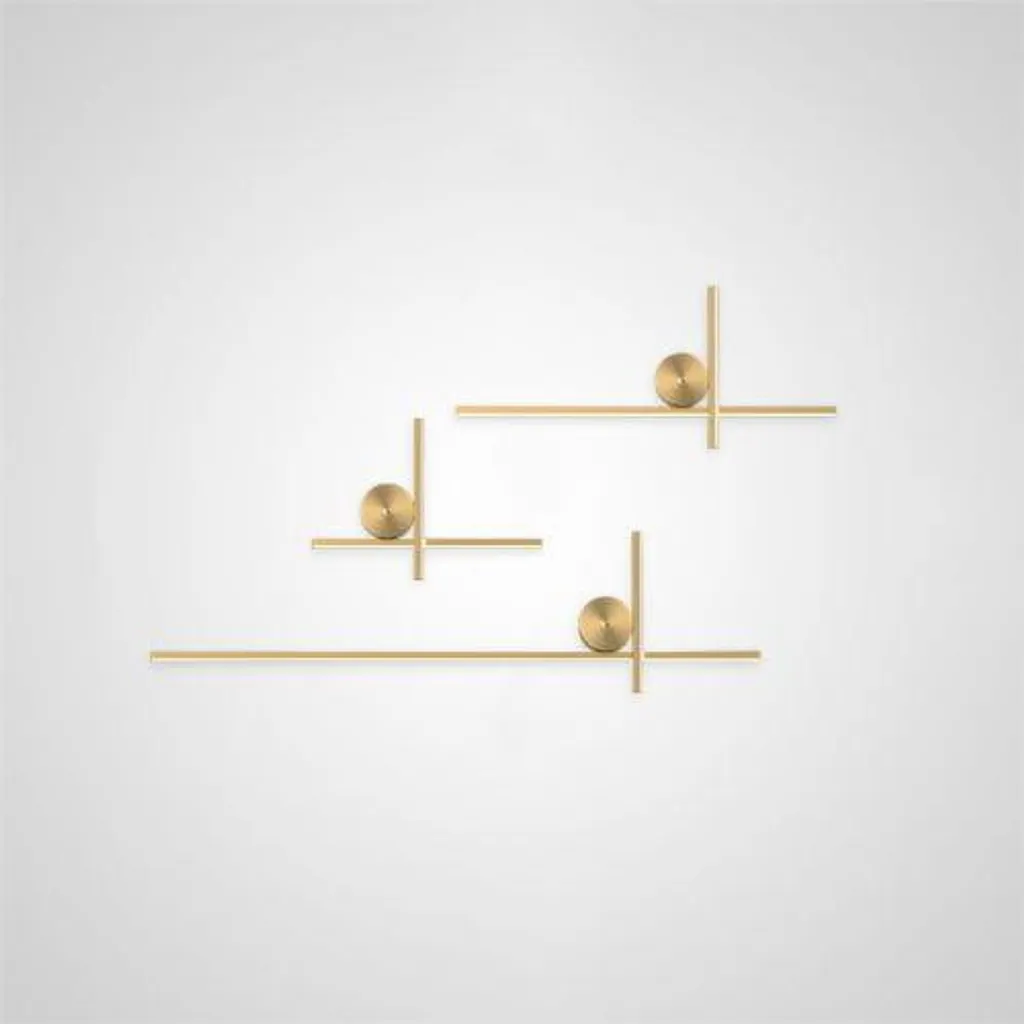 Applique LED or Cricio 115 : solution éclairage design pour murs vides