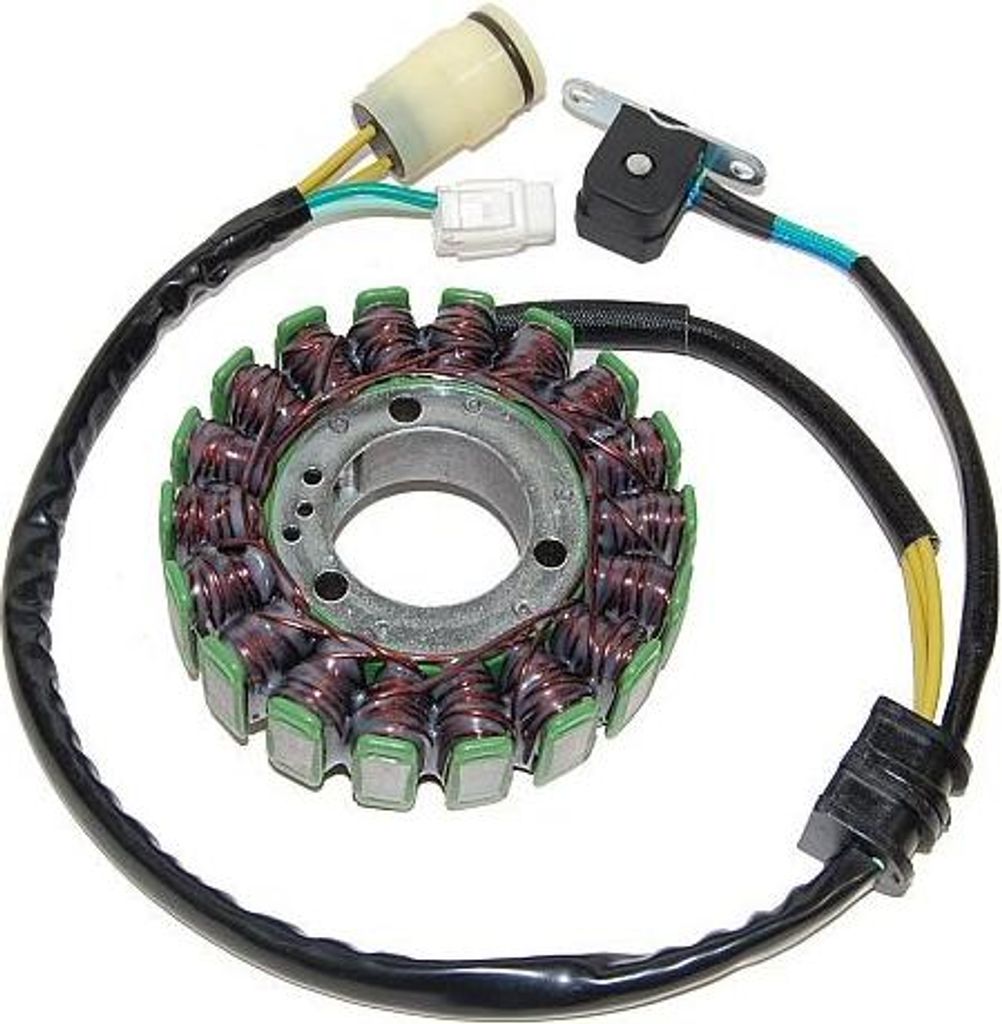 Lichtmaschinenwicklung (Stator) Für Yamaha Yfm 660 Raptor (01-05) (300W) (Mit Pulser)
