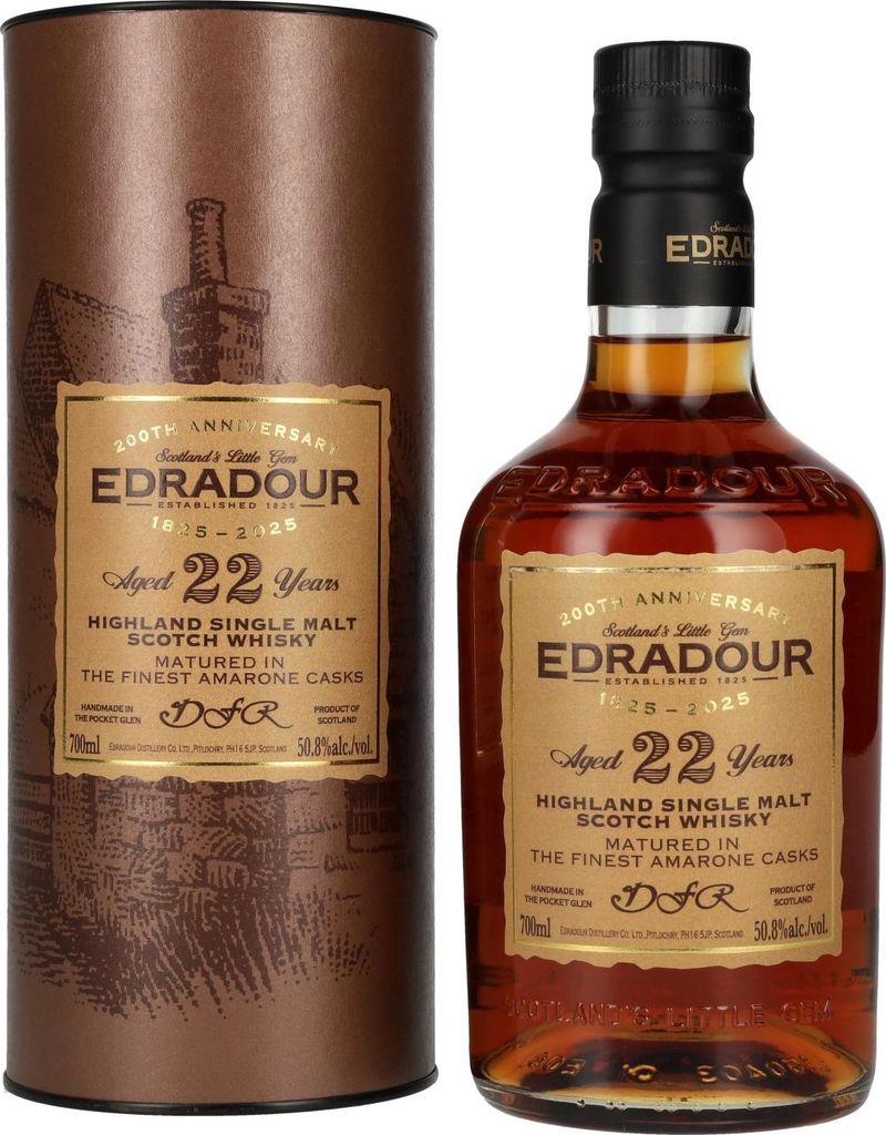 Edradour 22 Years Old 200th Anniversary Amarone Cask Produktbild 