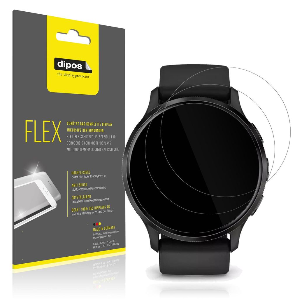 2x Schutzfolie für Garmin Venu 3s Folie, 100% Produktbild 