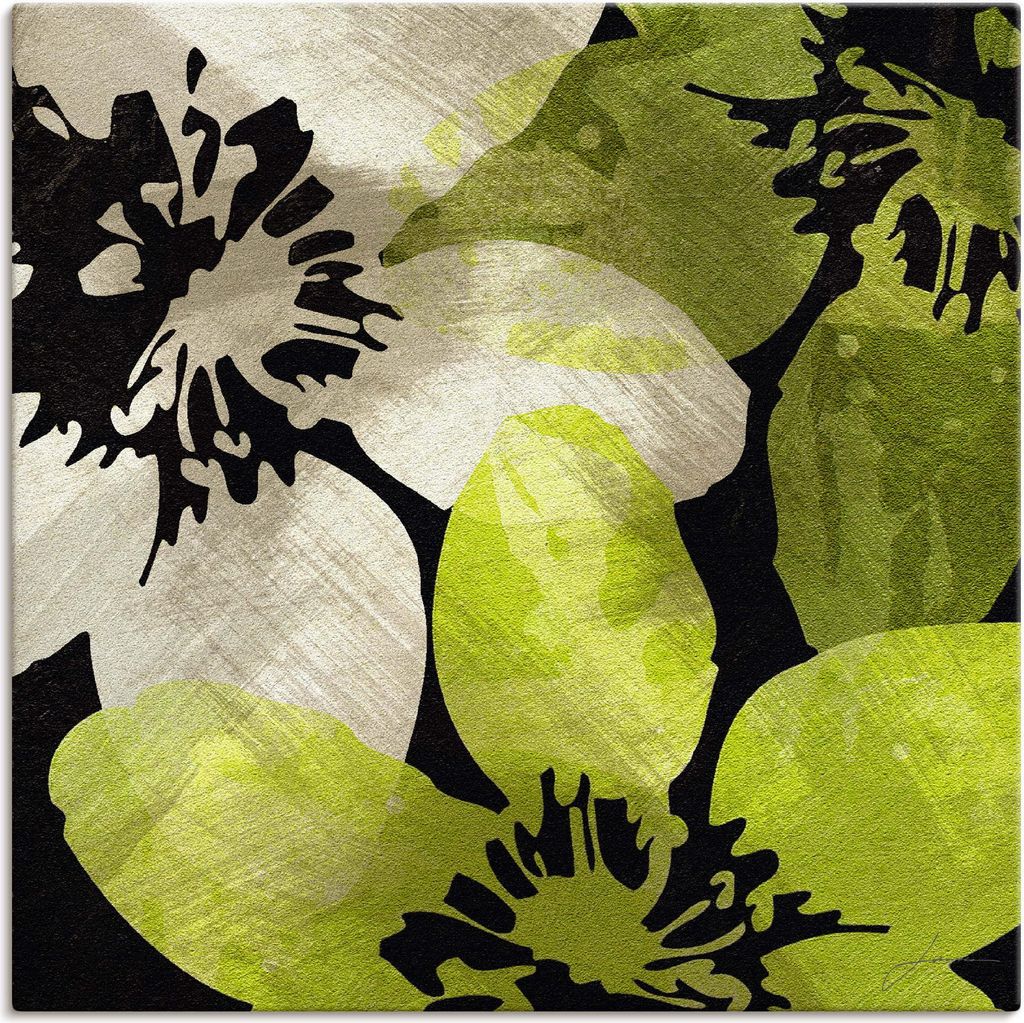 ARTland Leinwandbild Blüten V Größe: 70x70 cm
