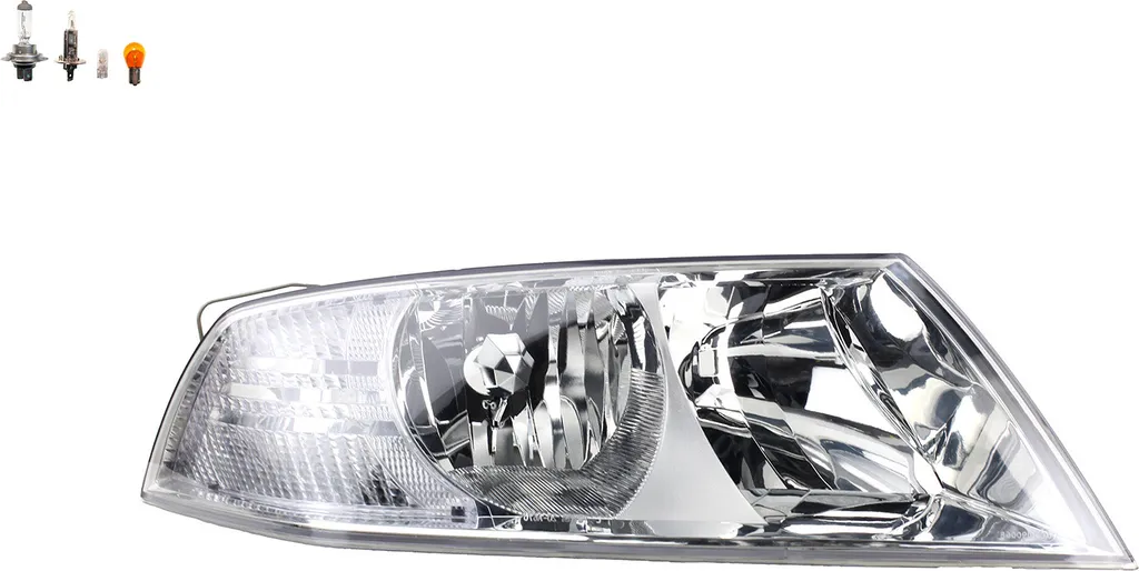 Proiettore Destro Johns per Skoda Octavia 1Z 04-08 H7+H1 con Motore