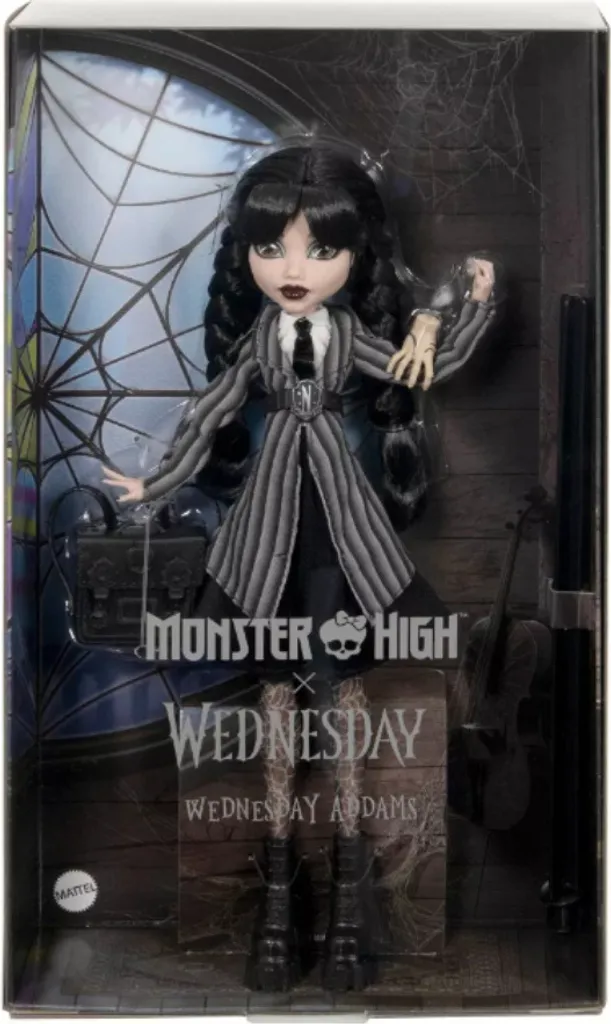 Poupée Monster High Mercredi Addams HXJ04 avec La Chose