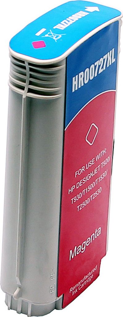 Kompatibel Druckerpatrone für HP 727 Magenta Designjet T920 T1500 T2500 von ABC