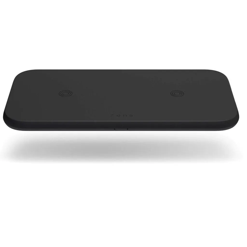 Station Charge Rapide ZENS 20W - Double Induction Apple Fast Charge Noir - 8