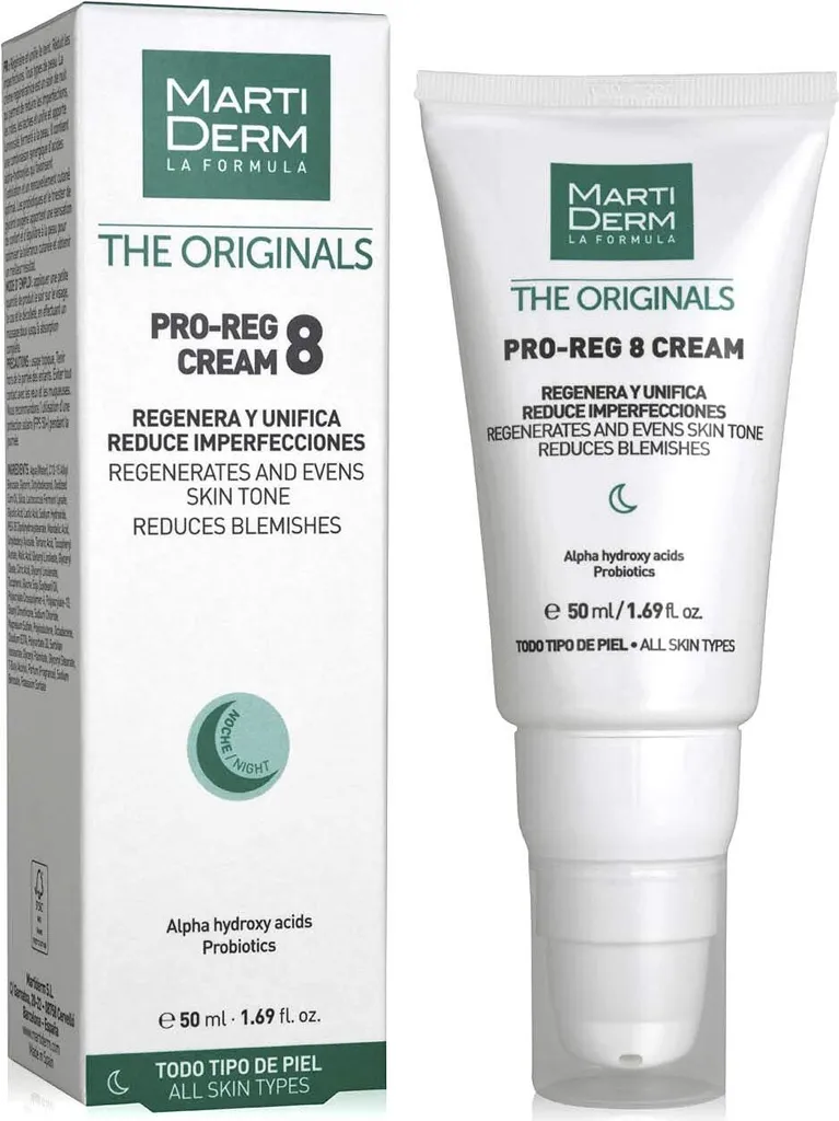 Martiderm Reg 8 Crème Régénérante 50 ml soin anti-âge nuit