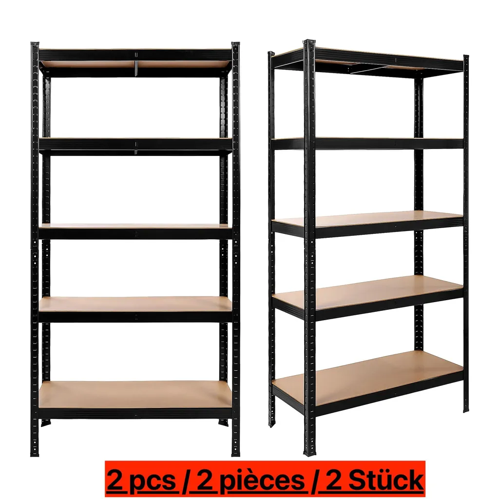 Étagère pour garage et atelier - Stockage charges lourdes - 180 cm