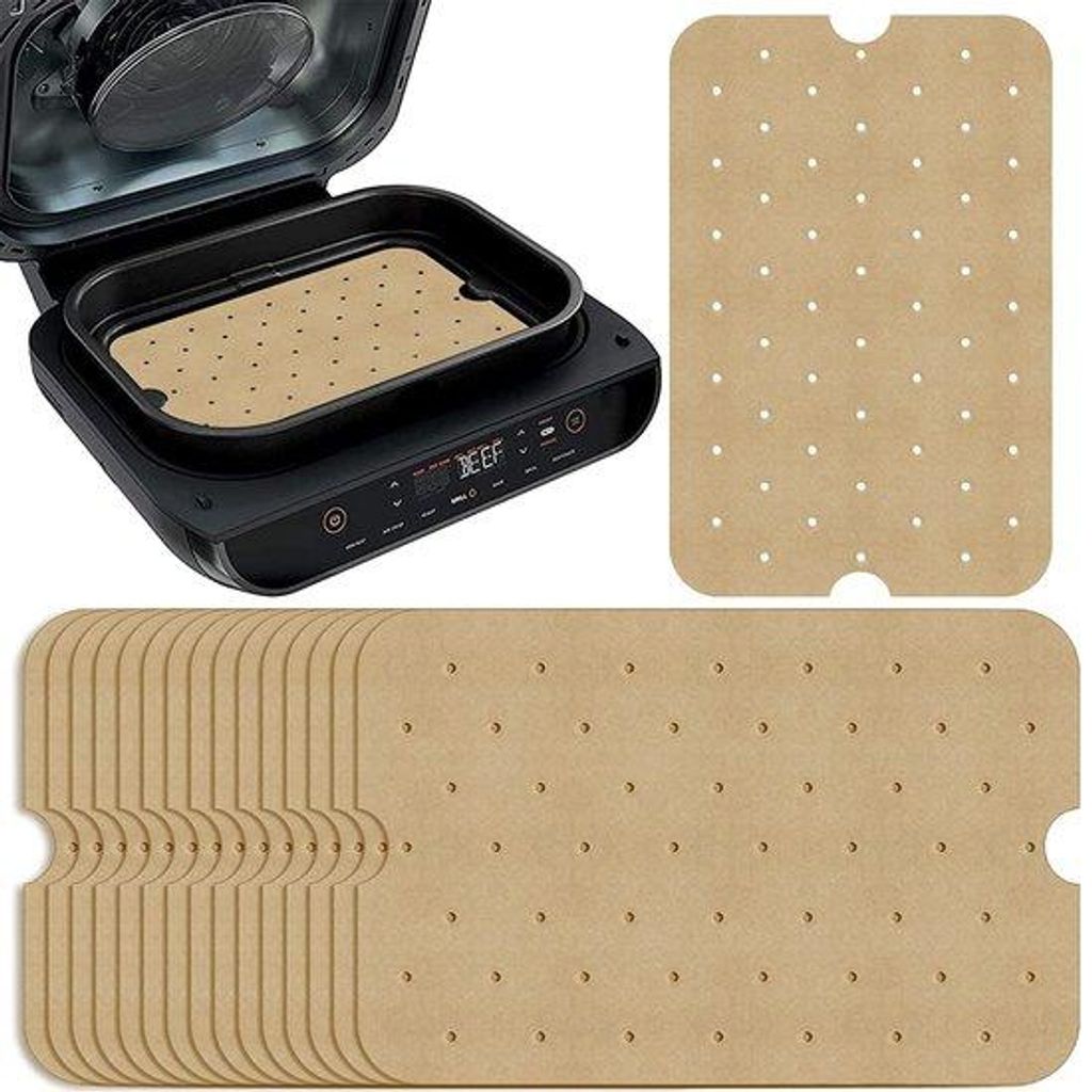 Bakpapier für Luftfritteuse, 7,7 x 11,7 Zoll, antiaanbak, für XL-Grillgerät