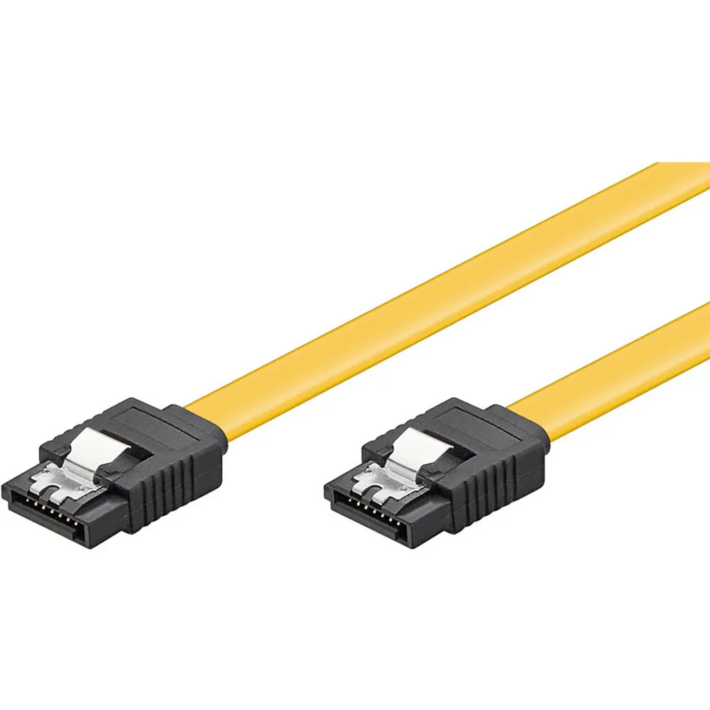 Cavo SATA III Goobay 95021 Giallo 50cm - Connessione Dati Sicura