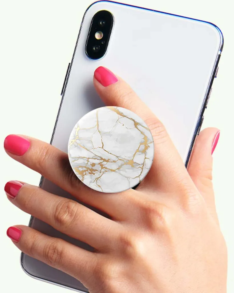 Supporto PopSockets 2 Gold Lutz Marble 801632 - Grip Professionale - 20