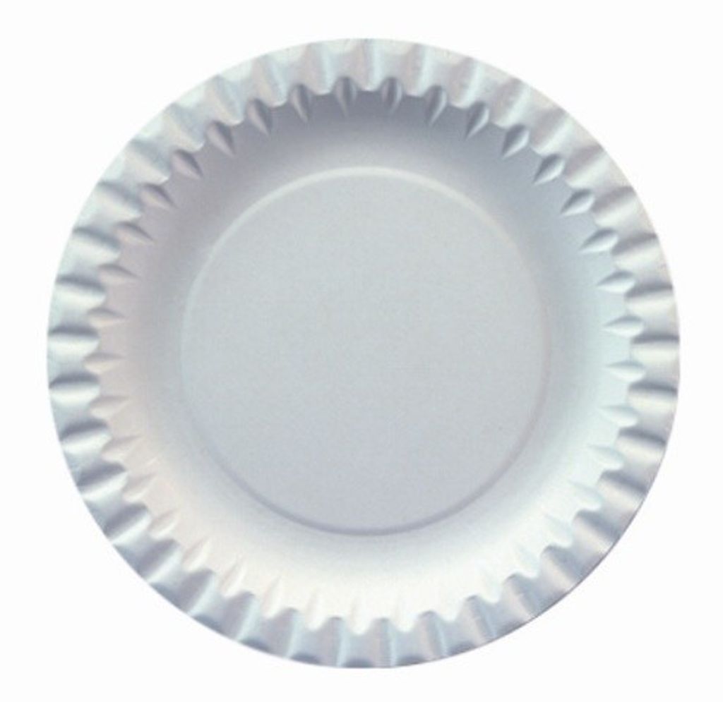 100 tanierov, kartón "pure" okrúhly Ø 15 cm biely Obrázok produktu 4
