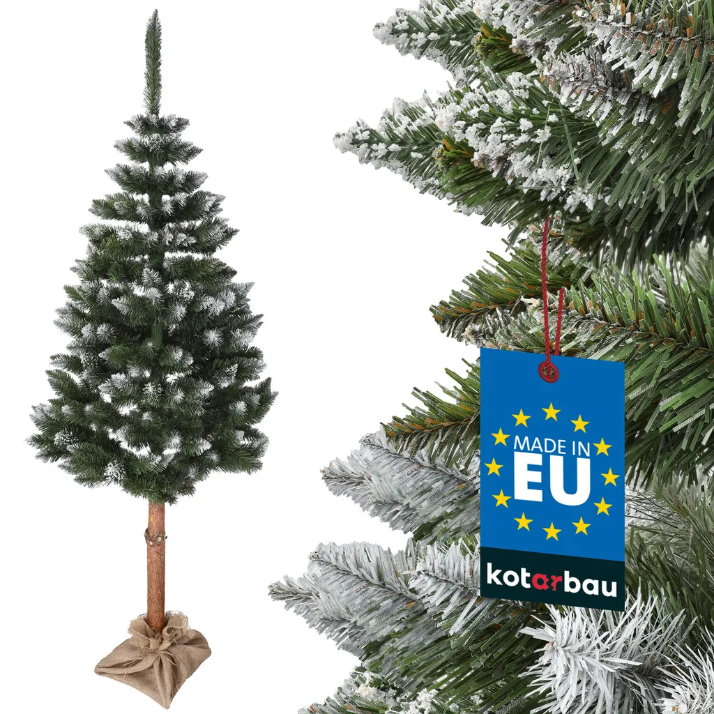Sapin de Noël Artificiel Haut de Gamme effet Diamant pour Décoration Intérieure