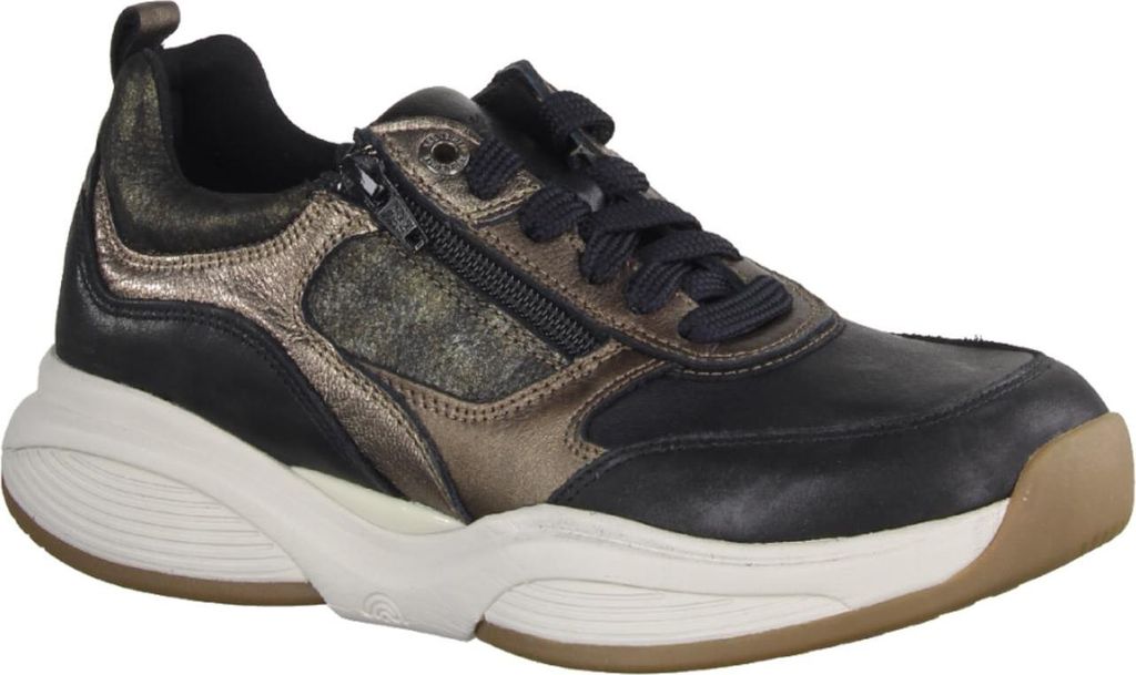 Xsensible SWX19 Damen Halbschuhe Abrollschuh Black Combi, Produktbild 