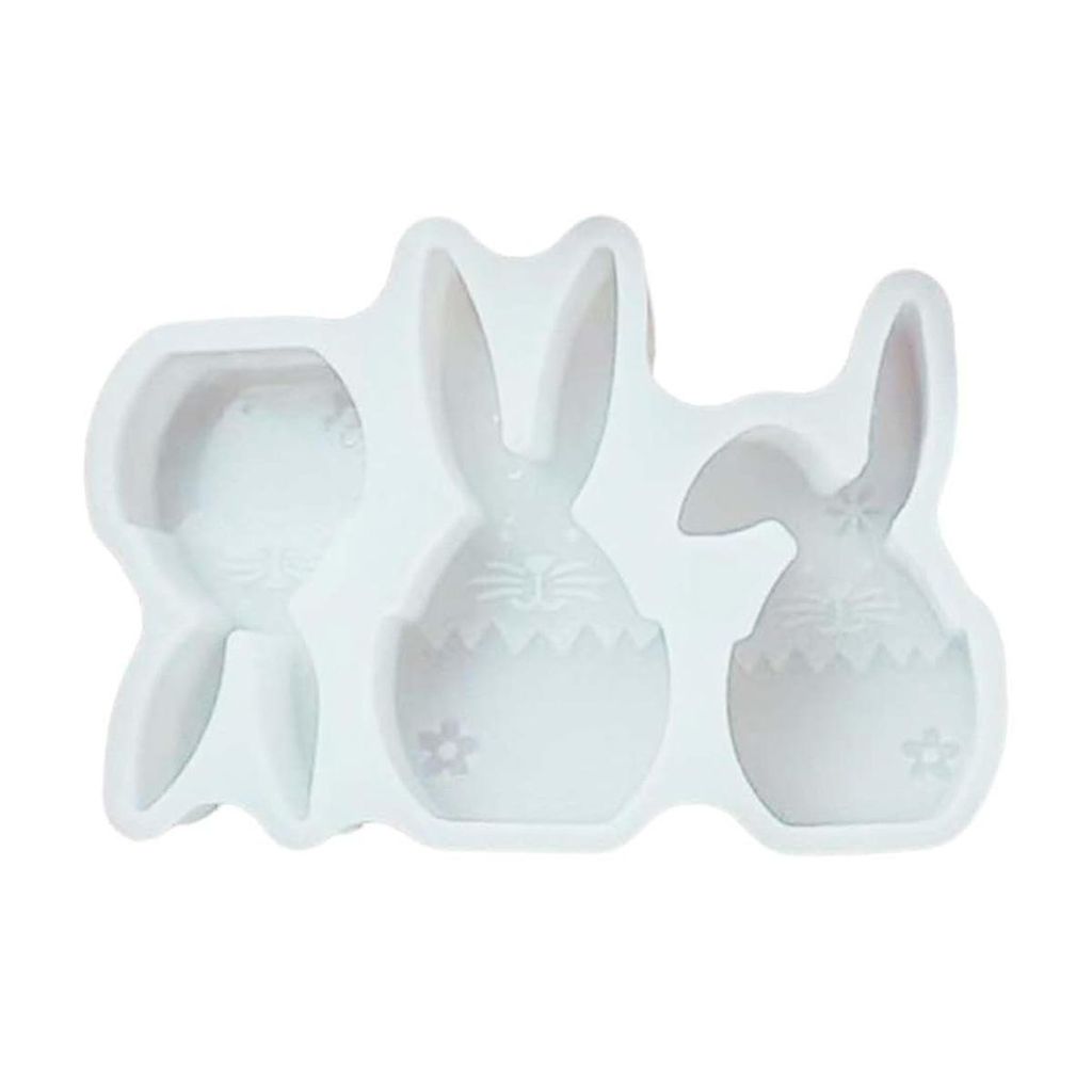 3 Stück Silikonformen,Gießformen Ostern, Ostereier Produktbild 
