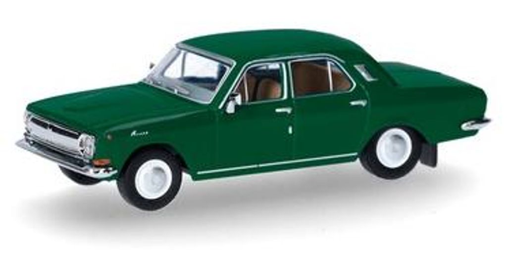 Herpa 024334-006 - 1:87 Wolga (GAZ) M24, dunkelgrün - Neu Produktbild 