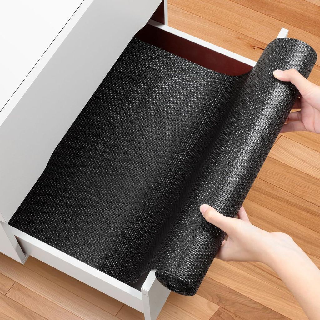 EVA-Schubladeneinlage ohne Klebstoff, rutschfest, für Kühlschrank/Schrank, zuschneidbar.