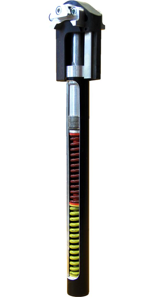 Airwings Federsattelstütze Comfort1Plus Patent schwarz weich 25,0 mm