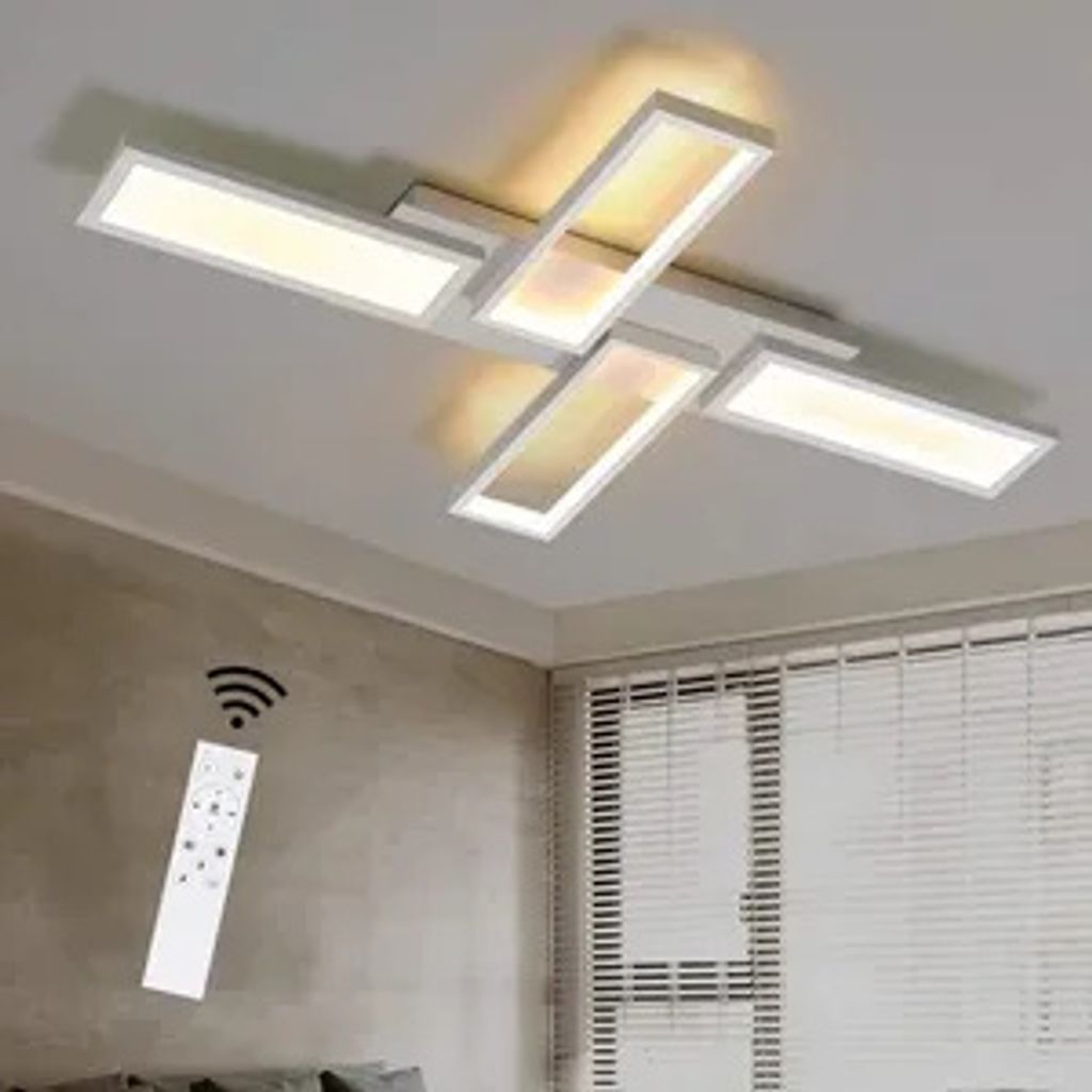 ZMH Stropní svítidla Stmívatelný obdélníkový design 58W Obrázek produktu 