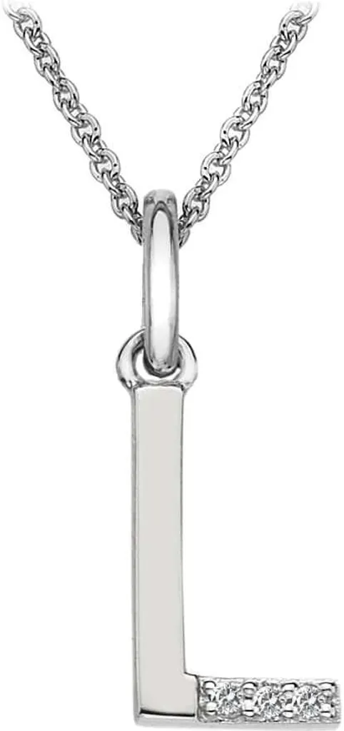 Hot Diamonds Micro Ciondolo a "L" DP412 Collana da donna