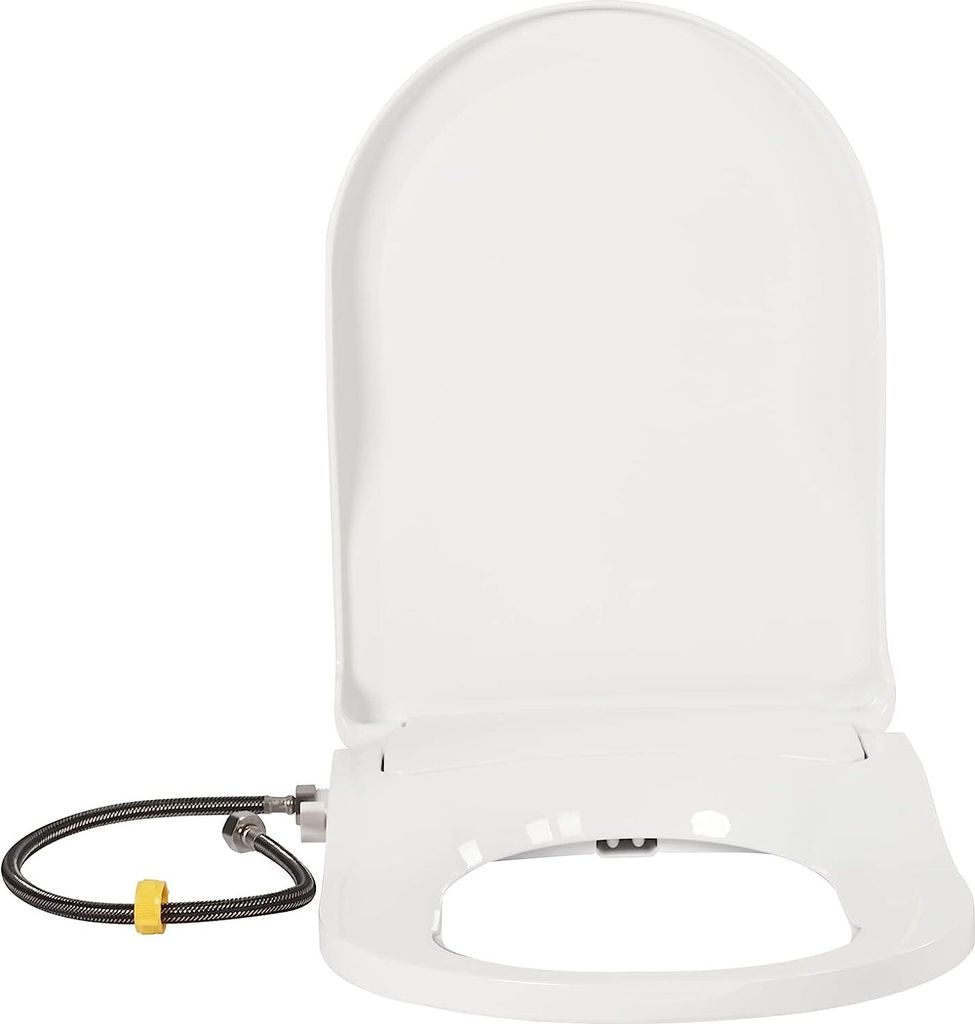 D-Form WC Sitz Nicht elektrisch Toilettensitz mit Produktbild 5