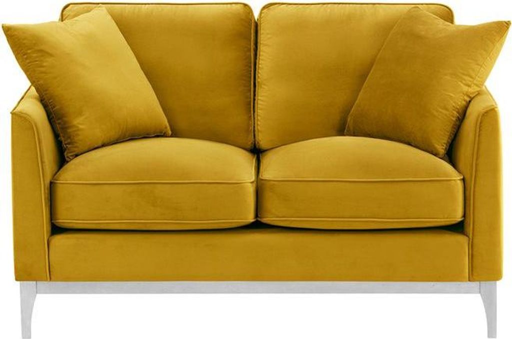 Zweisitzer-Sofa Linara-Velluto 8-white