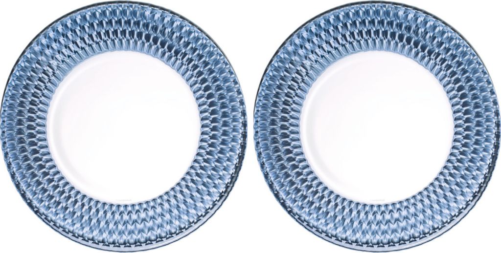 Villeroy & Boch 2er Set Platzteller Boston Coloured blau D. 32cm