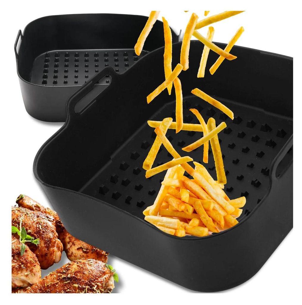 EDIBAZZAR | Inserto in silicone per friggitrice ad aria Immagine del prodotto 