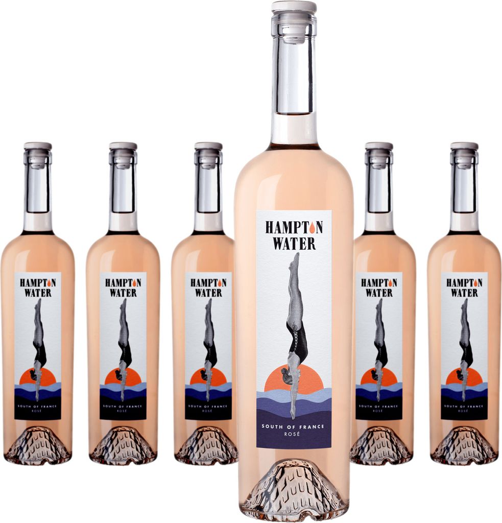 6 x Hampton Water Rosé Produktbild 