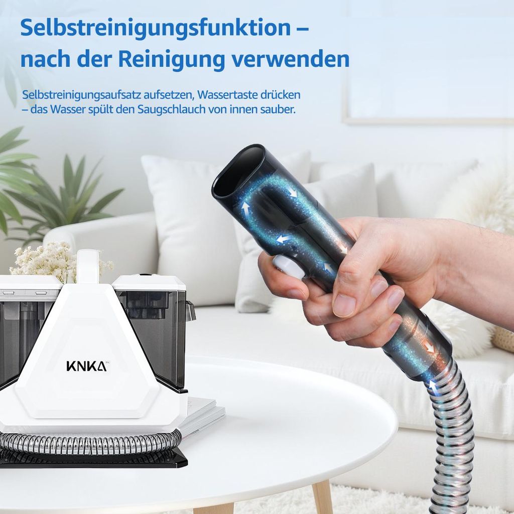 KNKA PRO 16Kpa 550W Polsterreiniger gerät, Vielseitiger