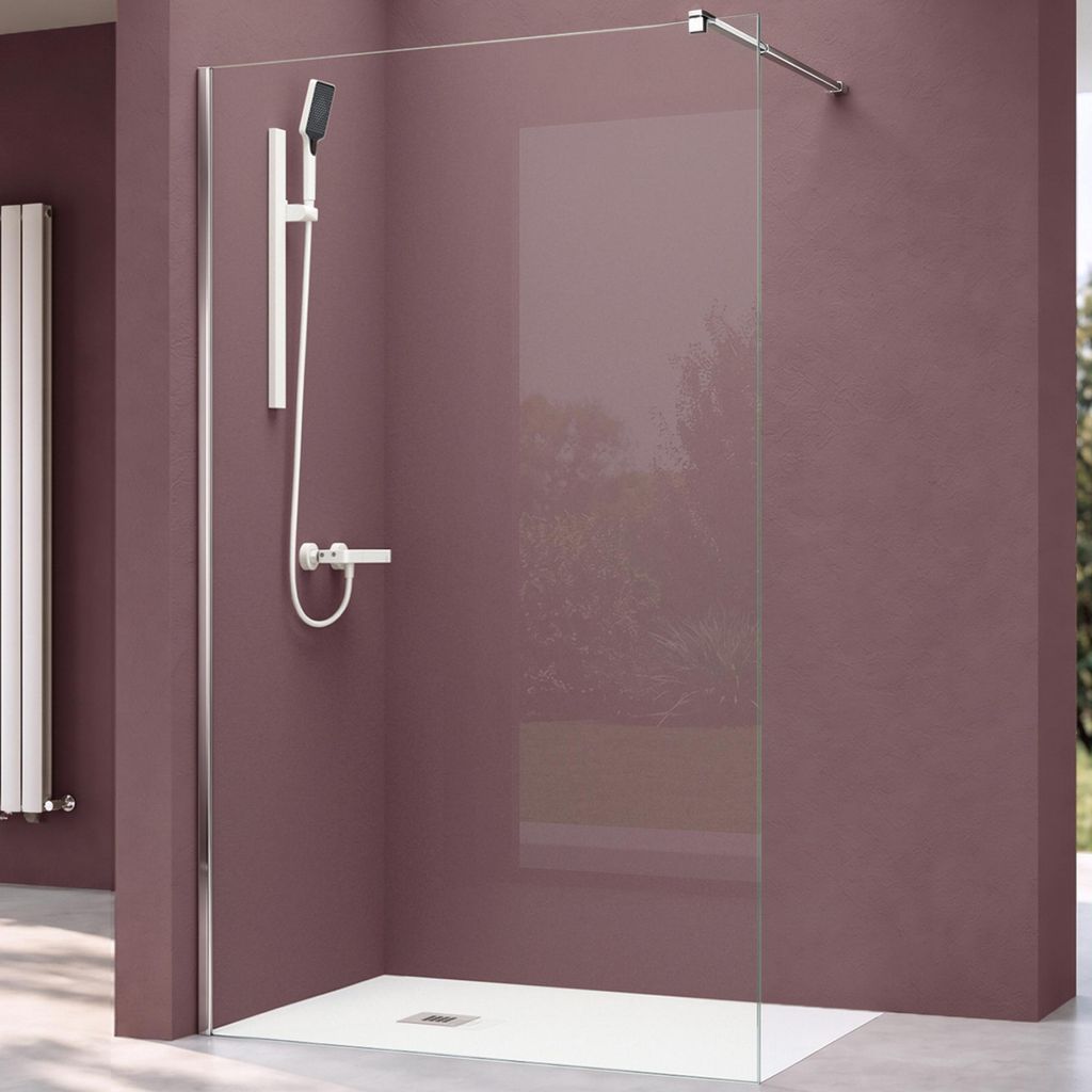 doporro Luxus Duschwand für Dusche Duschabtrennung Produktbild 