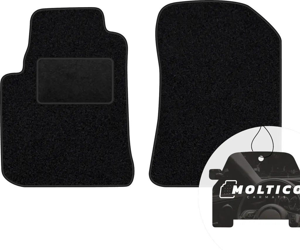 OFFERTA Tappetini Rover 75 1999-2005 Velluto Nero Moto-Moltico 2pz