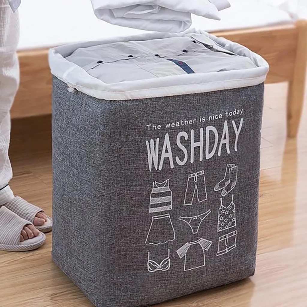 Bac à linge rétractable et imperméable pour couettes et linge délicat - 3